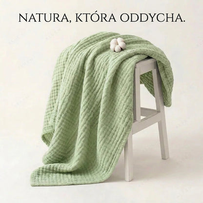 Koc Muślinowy Calmiva – Zieleń