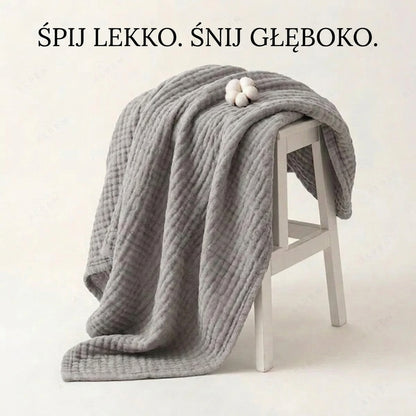 Koc Muślinowy Calmiva – Szary