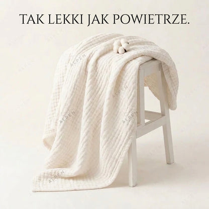 Koc Muślinowy Calmiva – Biały